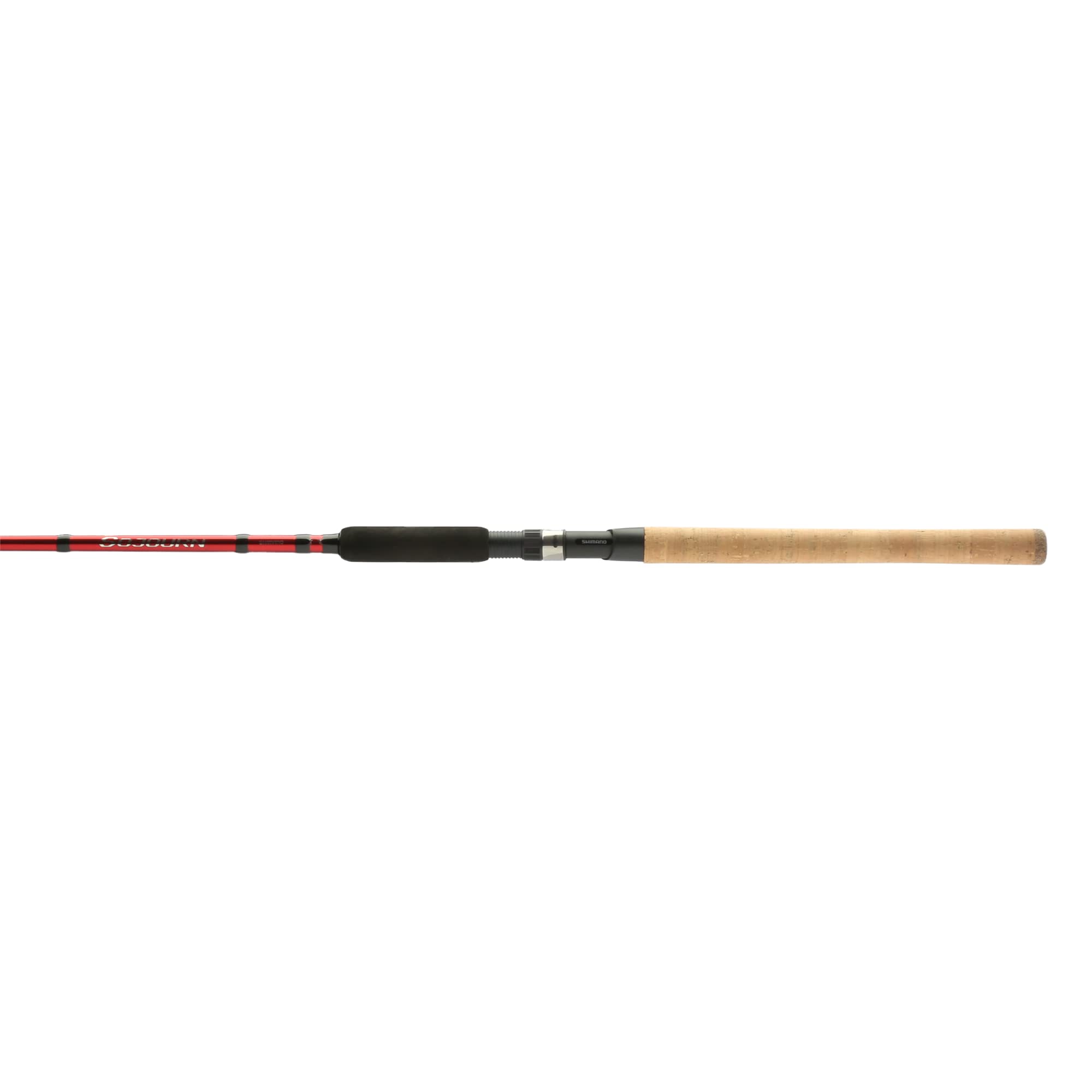 Shimano Sojourn muskie rod in hand for freshwater casting