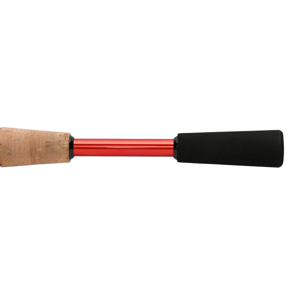SHIMANO Sojourn cork mid-grip for comfortable handling on long days on the water.