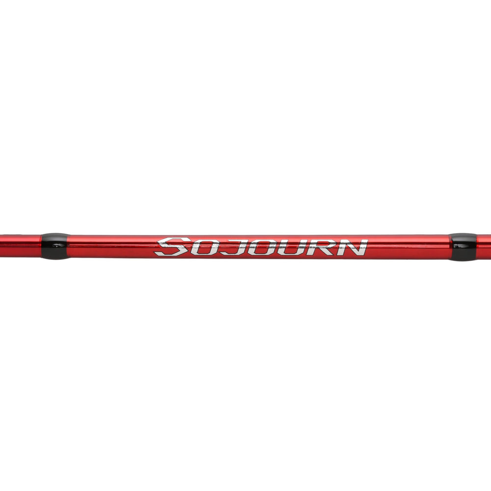 Shimano Sojourn cork mid-grip for comfortable handling during casts