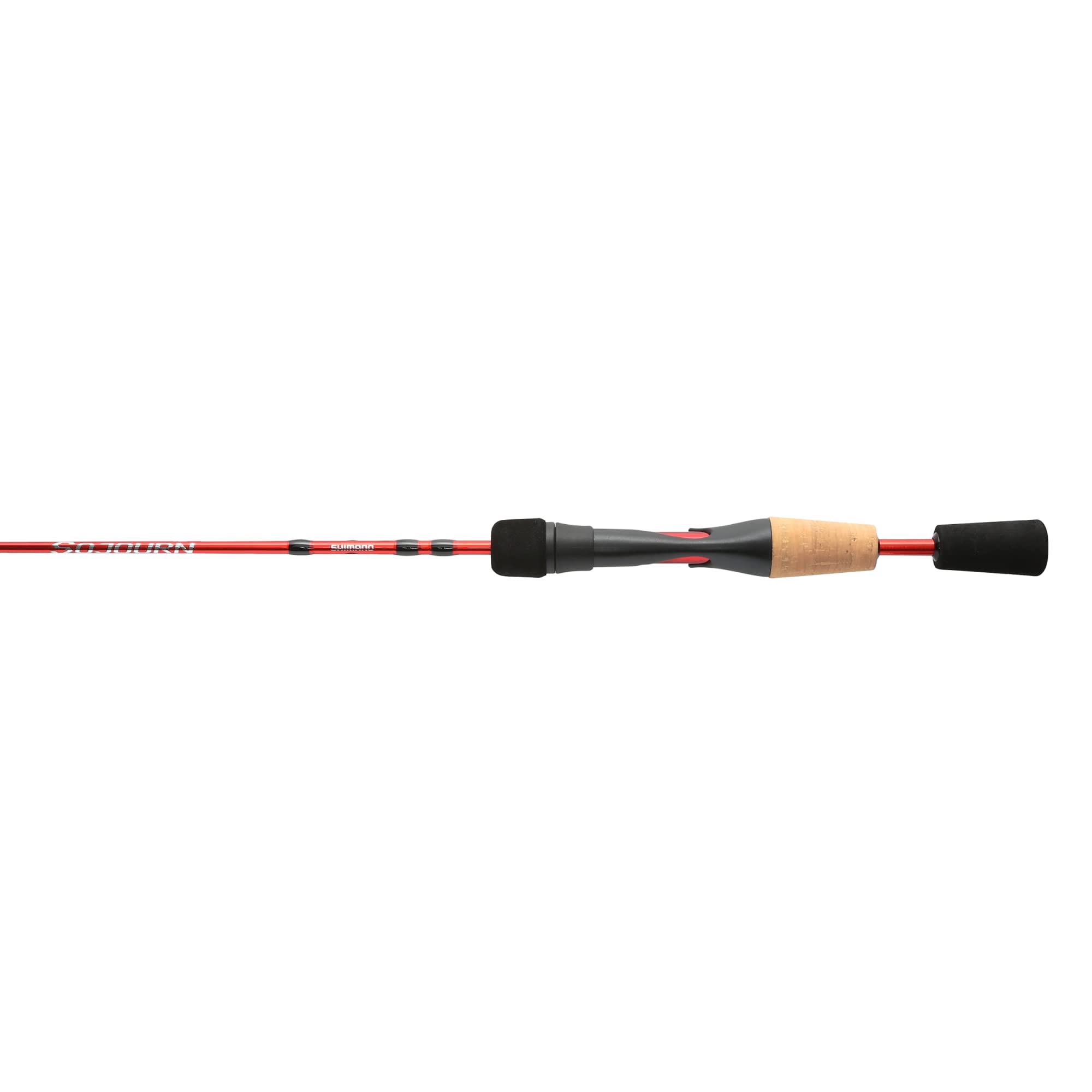 SHIMANO Sojourn freshwater rod reel-seat closeup showing secure, quick-handling control.
