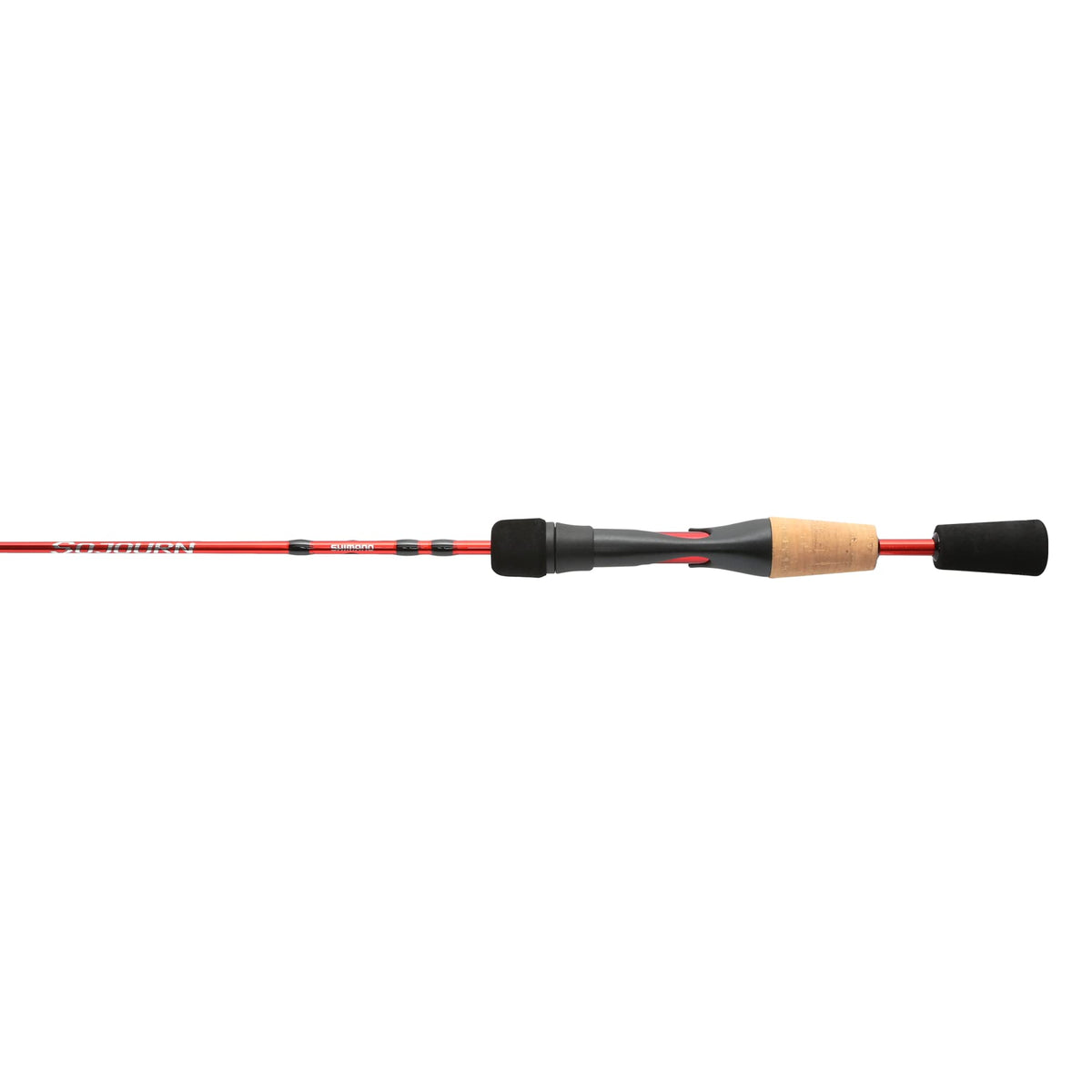 SHIMANO Sojourn freshwater rod reel-seat closeup showing secure, quick-handling control.