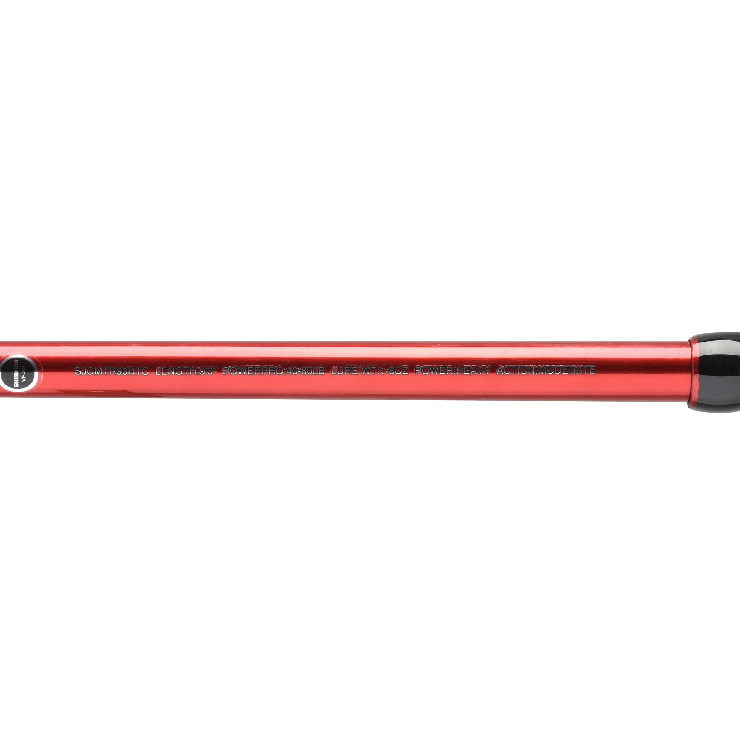 SHIMANO Sojourn Muskie 90H Tele rod with double-foot guides for enhanced line control
