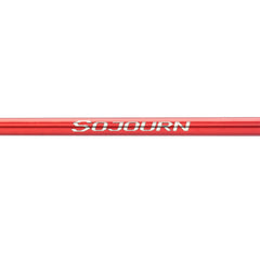 SHIMANO Sojourn muskie rod telescoping sections fold compactly for travel and storage.