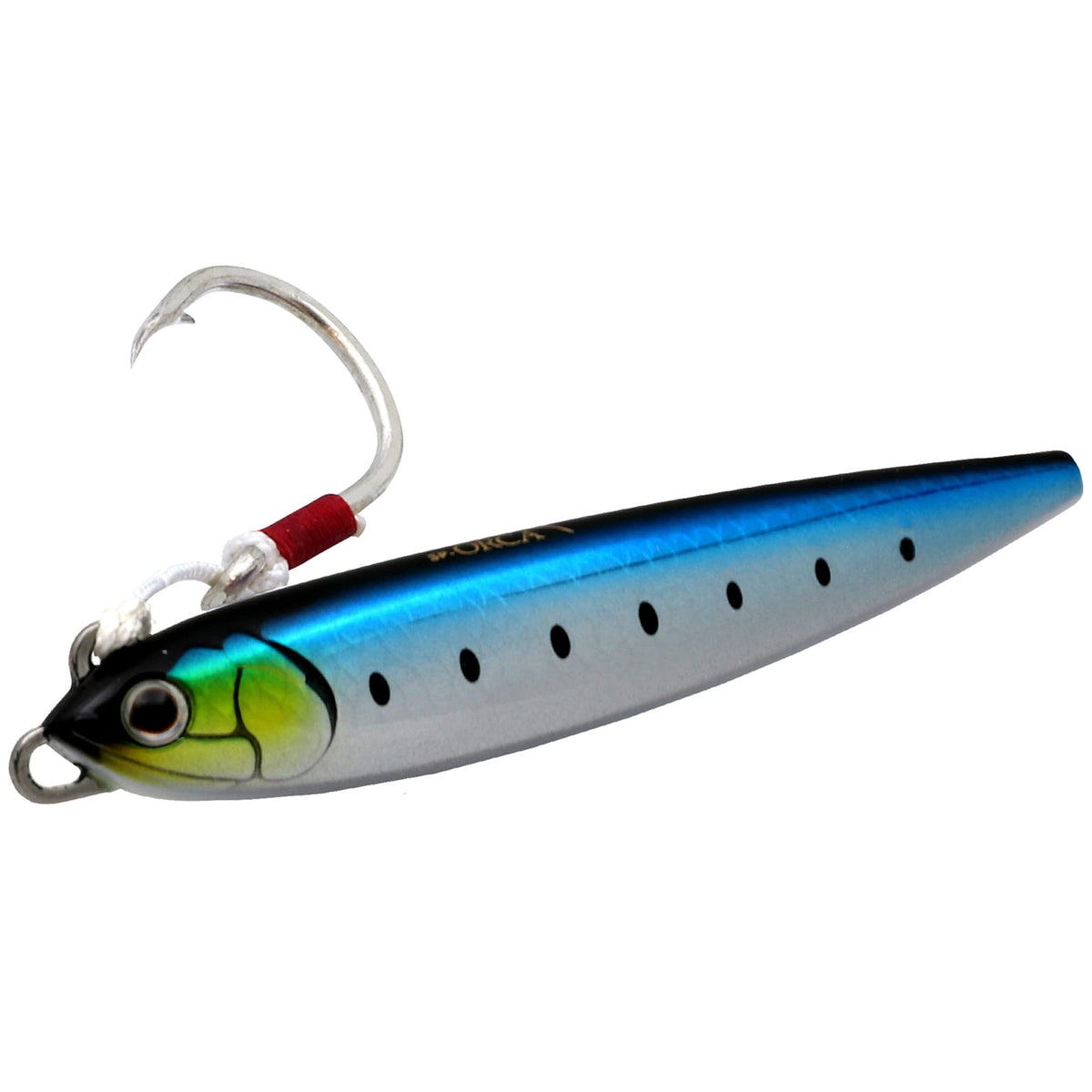 SHIMANO SP-ORCA Baby compact body enables long casts to offshore pelagic targets.