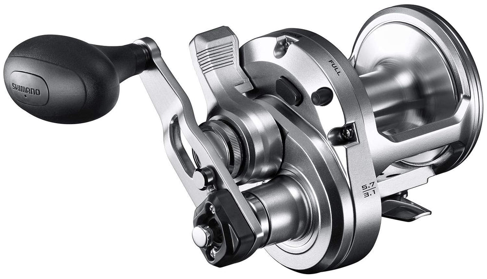 SHIMANO SPEEDMASTER II with HAGANE Body for rigid, durable performance in demanding fishing conditions.
