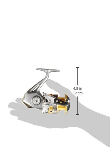 Close-up detail of Shimano Sedona 4000XG body