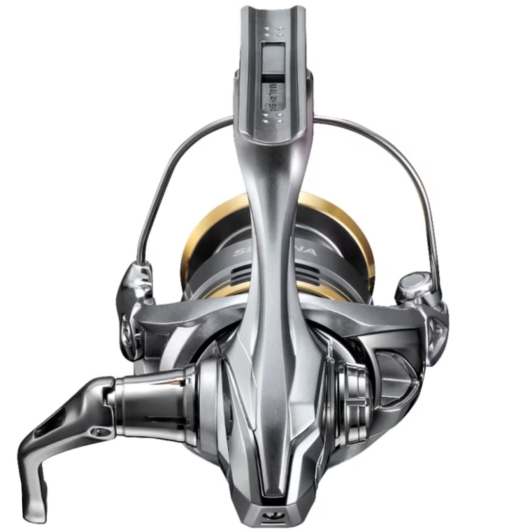 Shimano Sedona 4000XG quick-handle wind enhances retrieval speed and control.