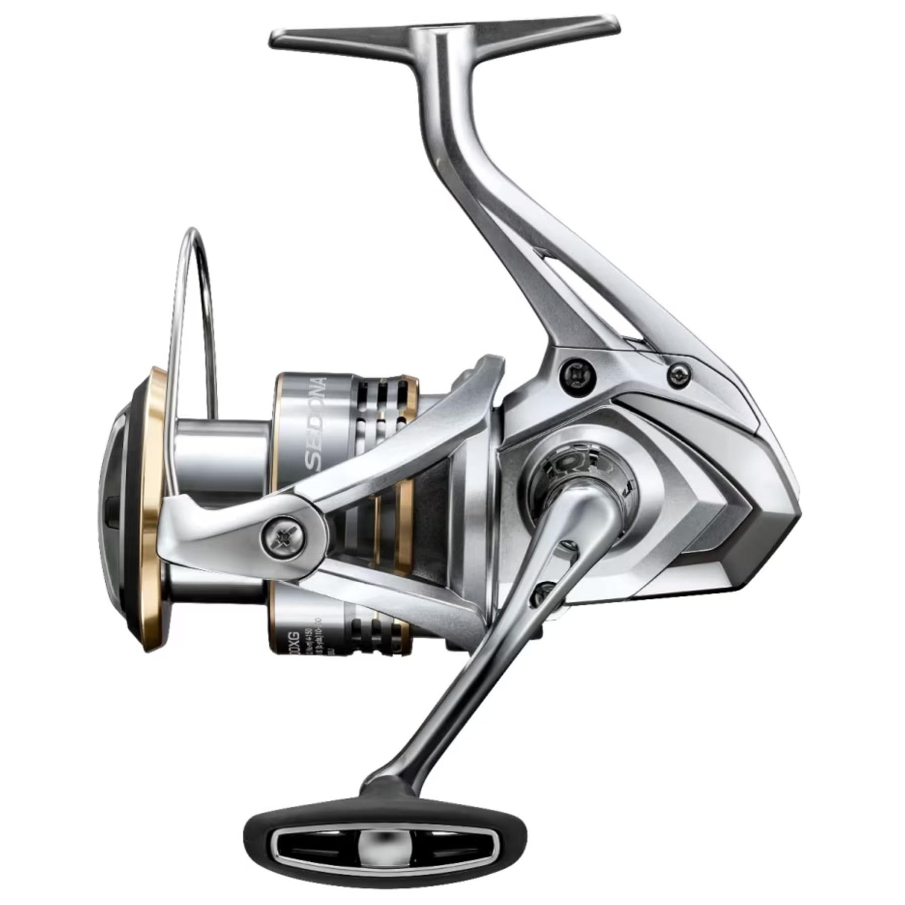 Shimano Sedona 4000XG silent-drive reel offering smoother, quieter winding for lure fishing.