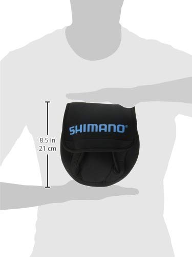 SHIMANO neoprene closeup highlights protective material guarding reels from scratches.