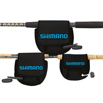 SHIMANO reel covers packaged image shows ready-to-use protection.