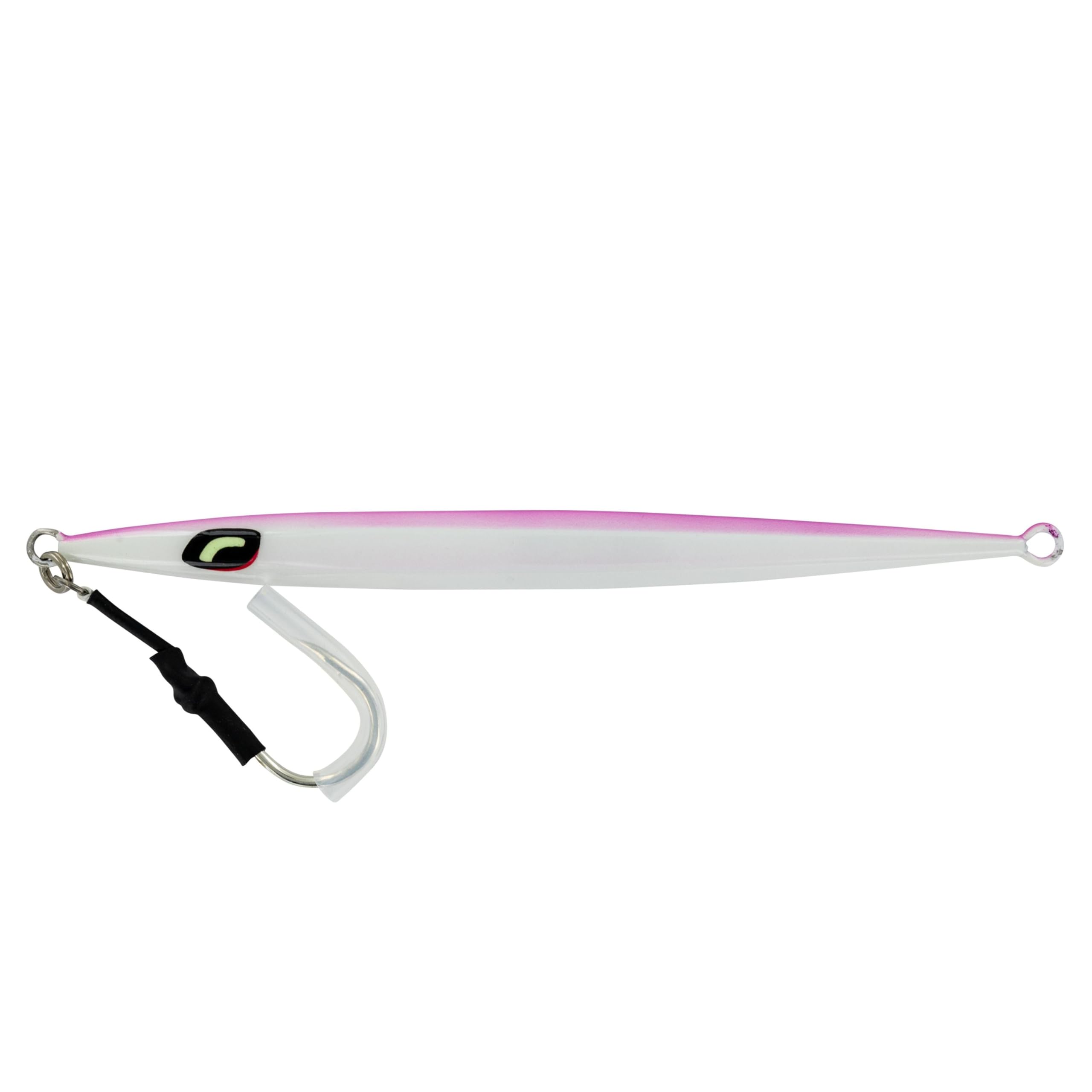 Angled-eye setup aids realistic presentation of the BF140FSSQ jig.