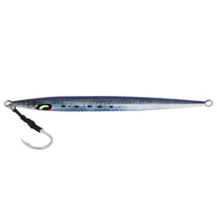 Through-wire construction visible on Shimano ShimmerFall BF140FSSQ squid jig.