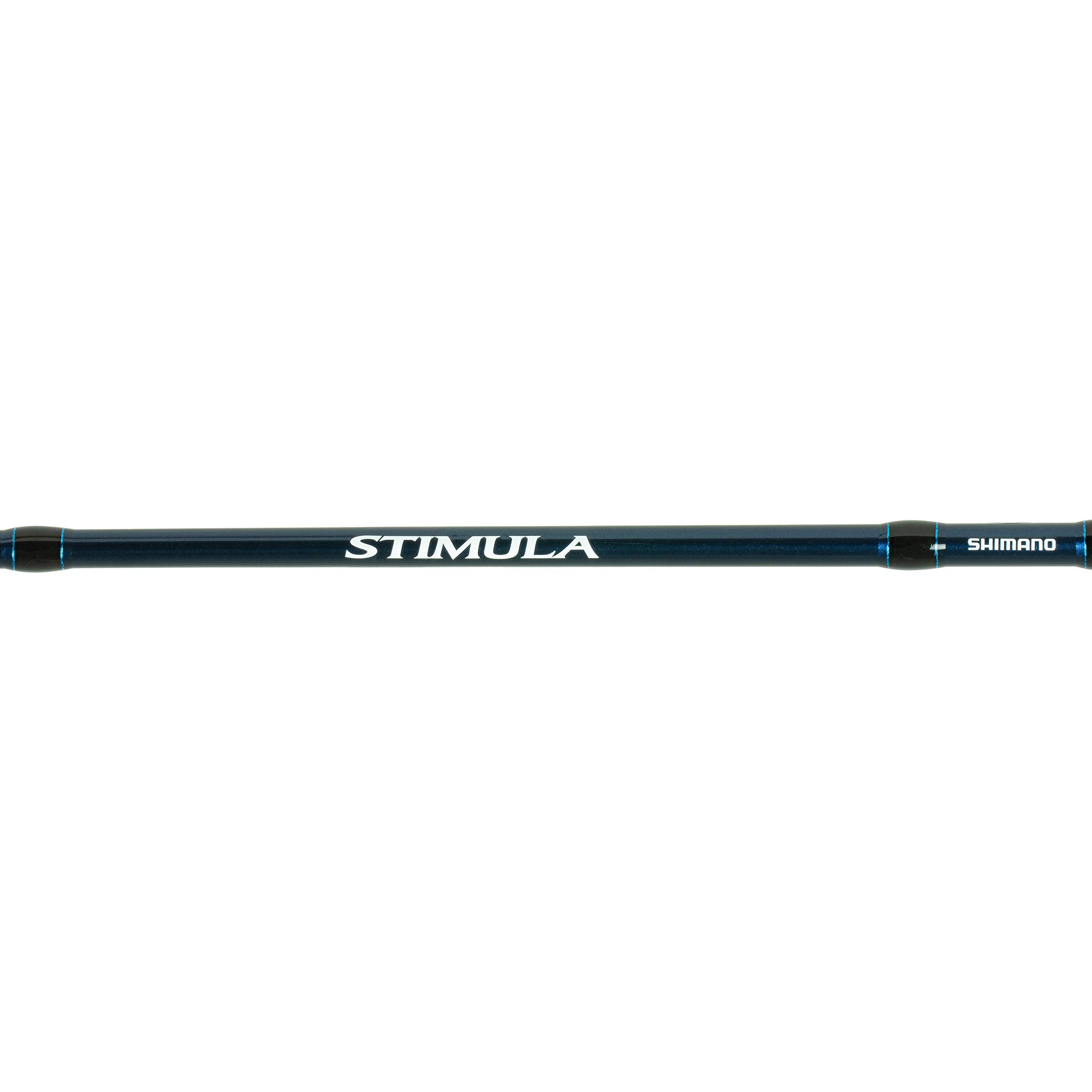 SHIMANO STIMULA 66MH SPN C rear P-Cork grip for secure handling.
