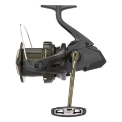 Shimano SPM14000XTD closeup on Hagane gear for durable performance.