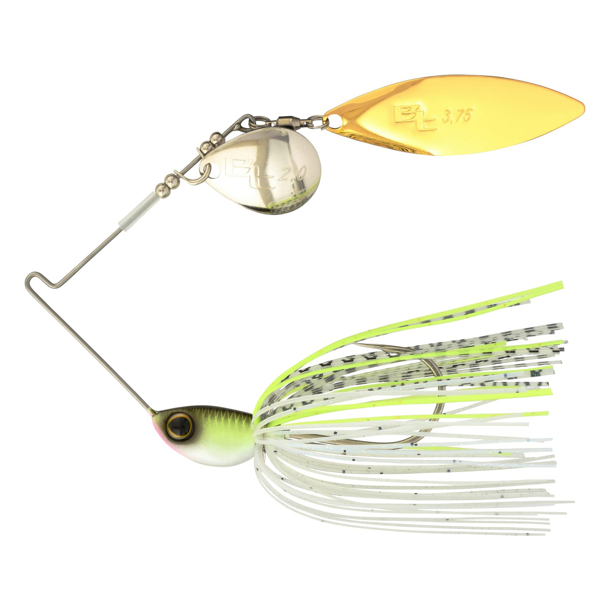SHIMANO SWAGSTW12TK lure front view shows bold finish for precise casting.