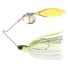 SHIMANO SWAGSTW12TK lure front view shows bold finish for precise casting.