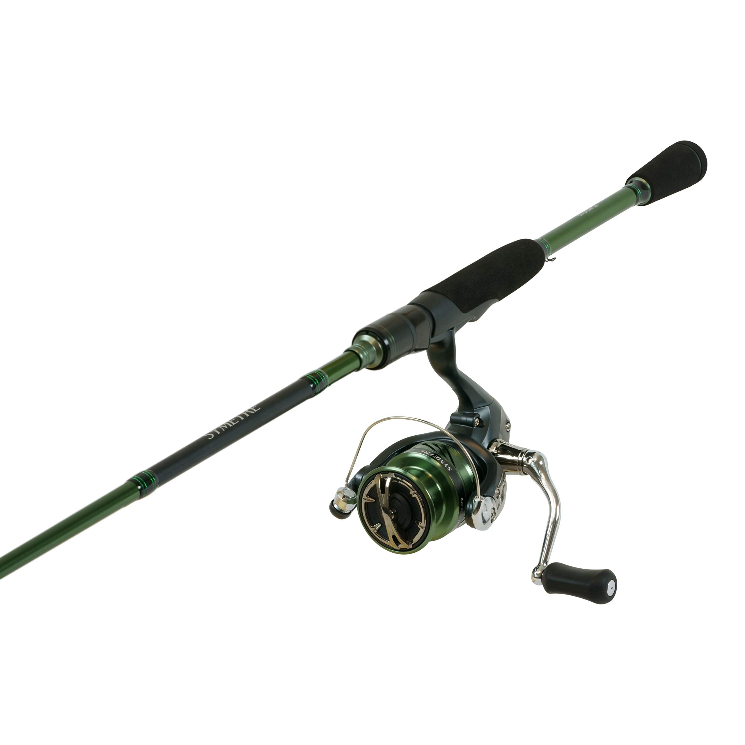 Titanium Oxide guides on Shimano Symetre ensure durable, smooth line flow in freshwater