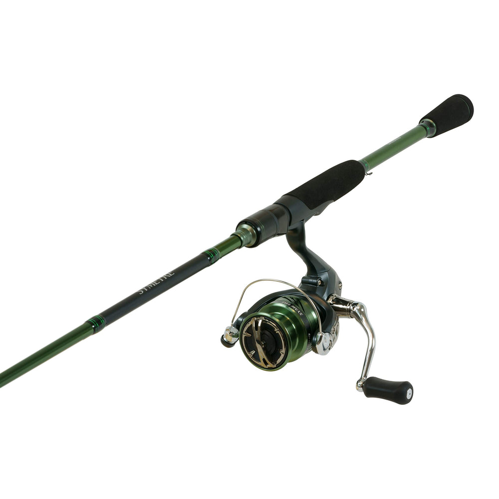 Titanium Oxide guides on Shimano Symetre ensure durable, smooth line flow in freshwater