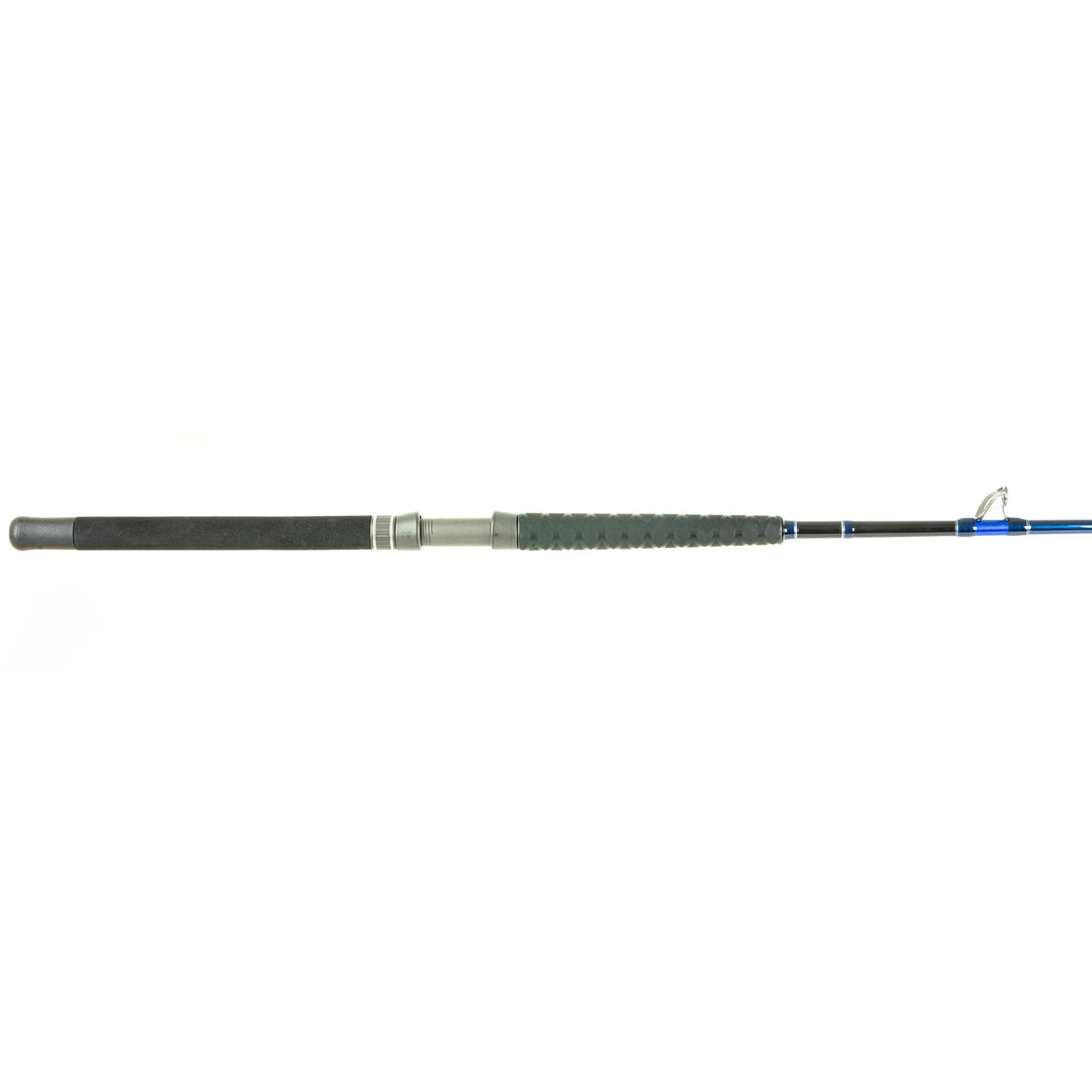 SHIMANO Talavera Bluewater rod side view shows durable blank and guide layout for offshore use.