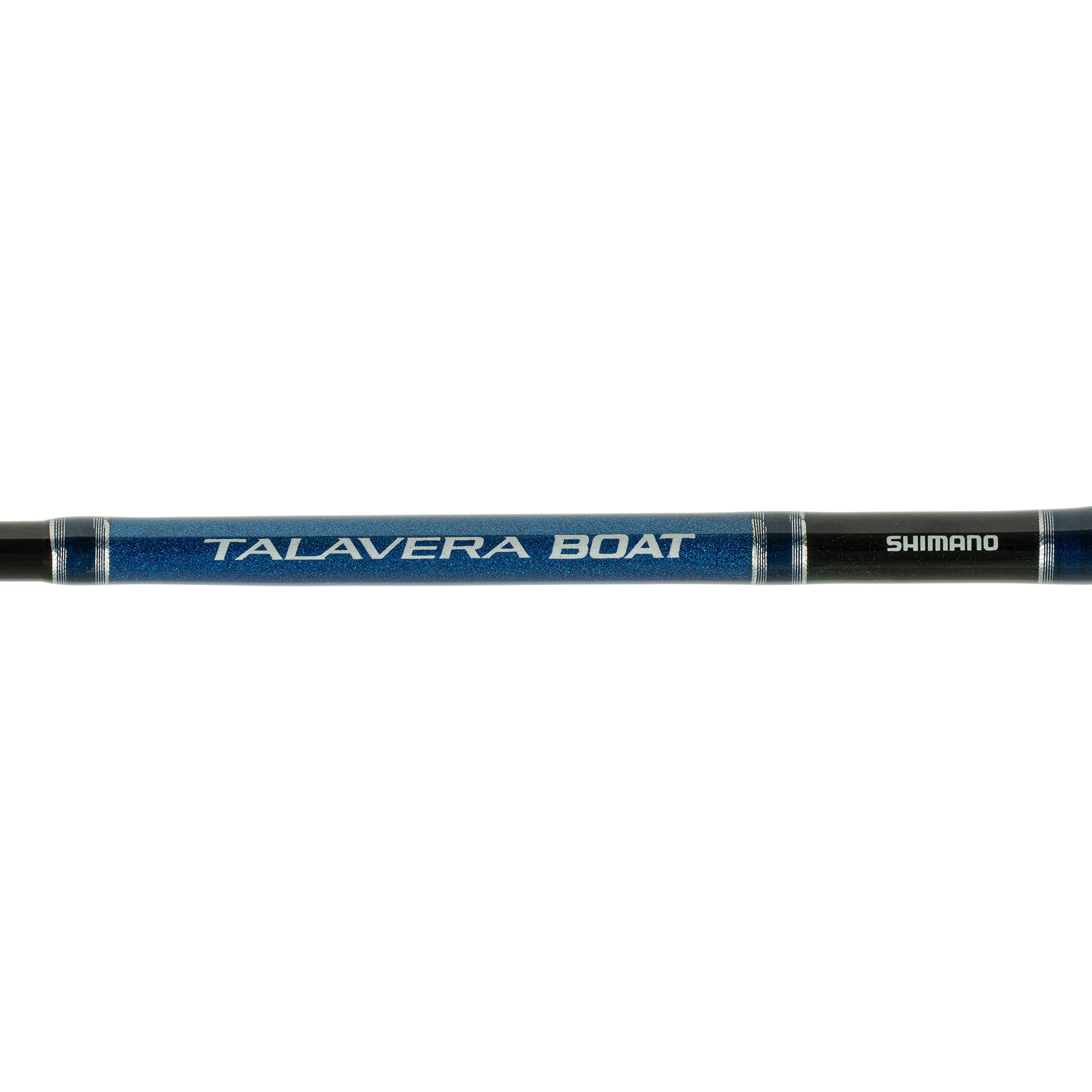 SHIMANO Talavera boat spinning MRG guides close-up for durability.
