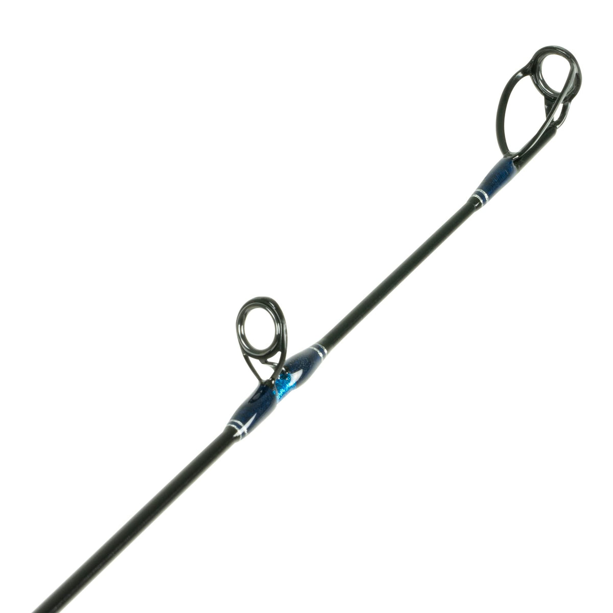 SHIMANO Talavera Boat Spinning reel-seat close-up showing secure grip