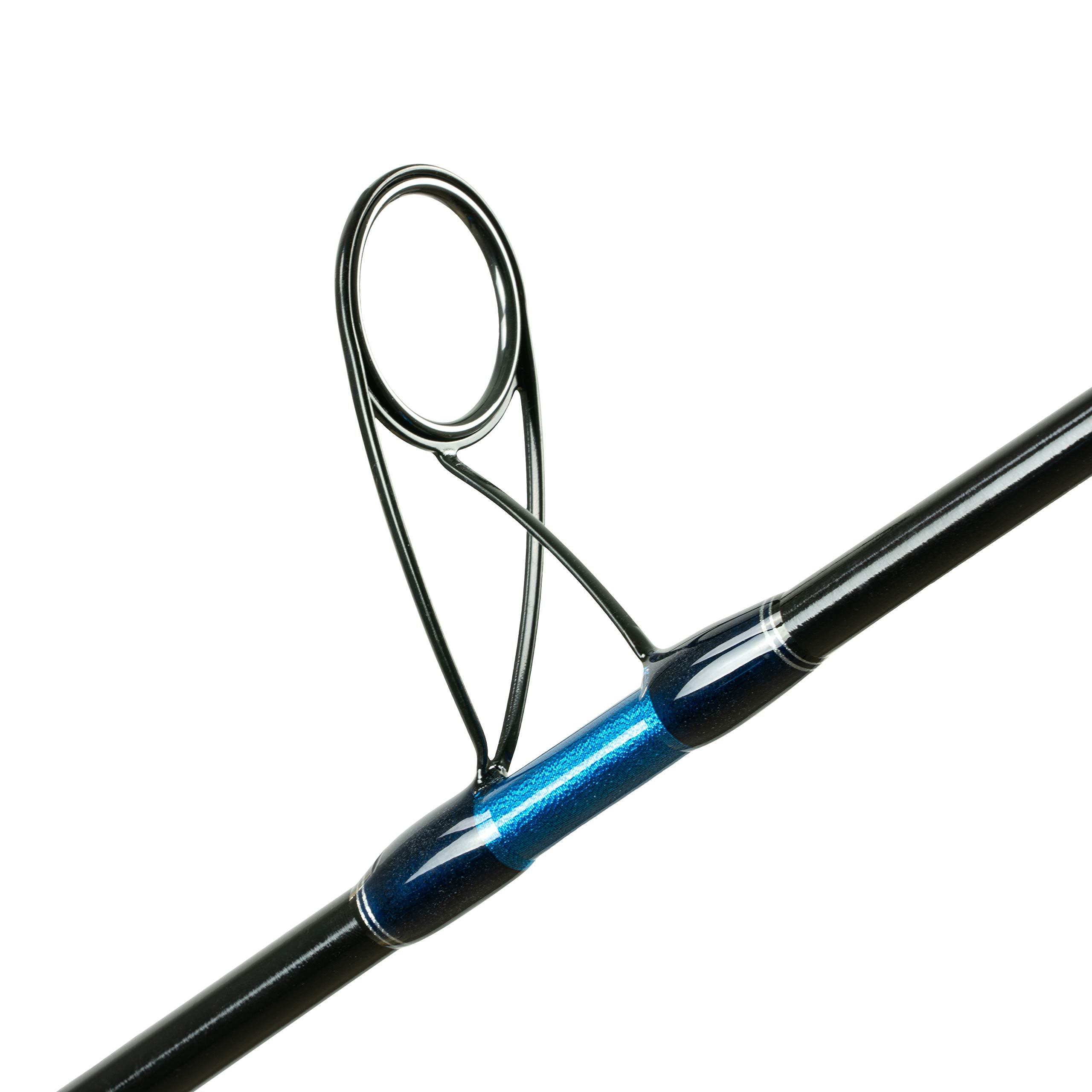 SHIMANO Talavera Boat Spinning with SeaGuide XQG guides improves line control.