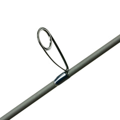 Shimano Talavera rod cork handle provides comfortable grip during long sessions.
