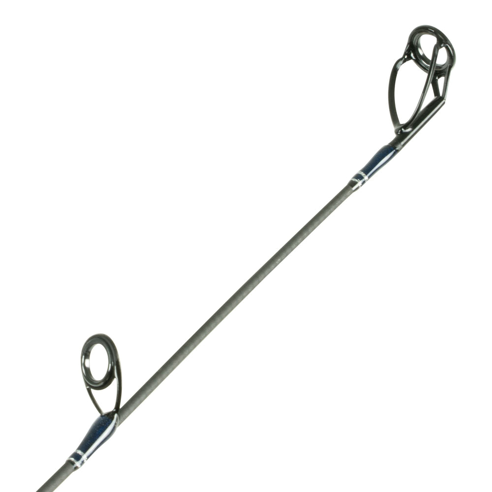 Shimano Talavera inshore spinning rod reel seat secures the reel for steady casting.