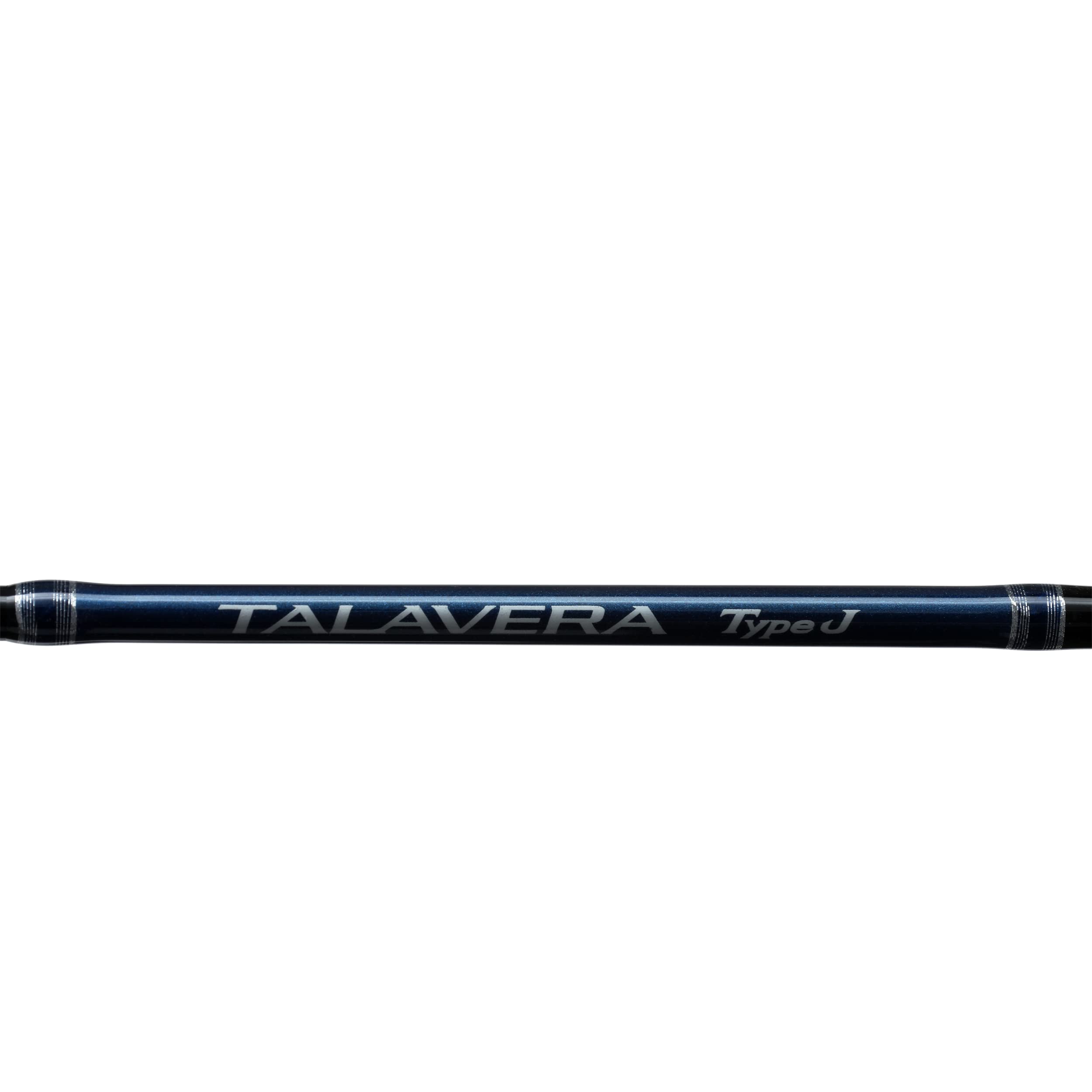 SHIMANO Talavera Type J 60 L CST side profile shows lightweight feel and extended reach.
