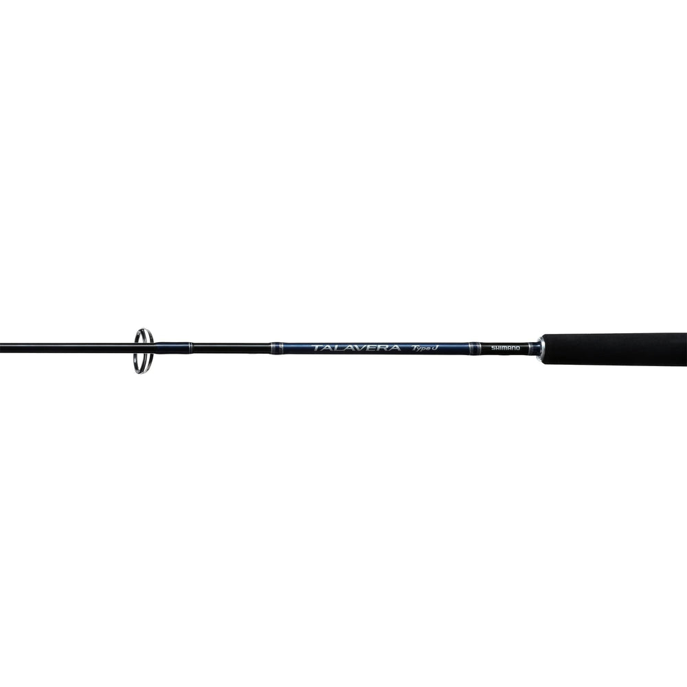 Shimano Talavera Type J 60M mid-section image highlights durable saltwater construction.