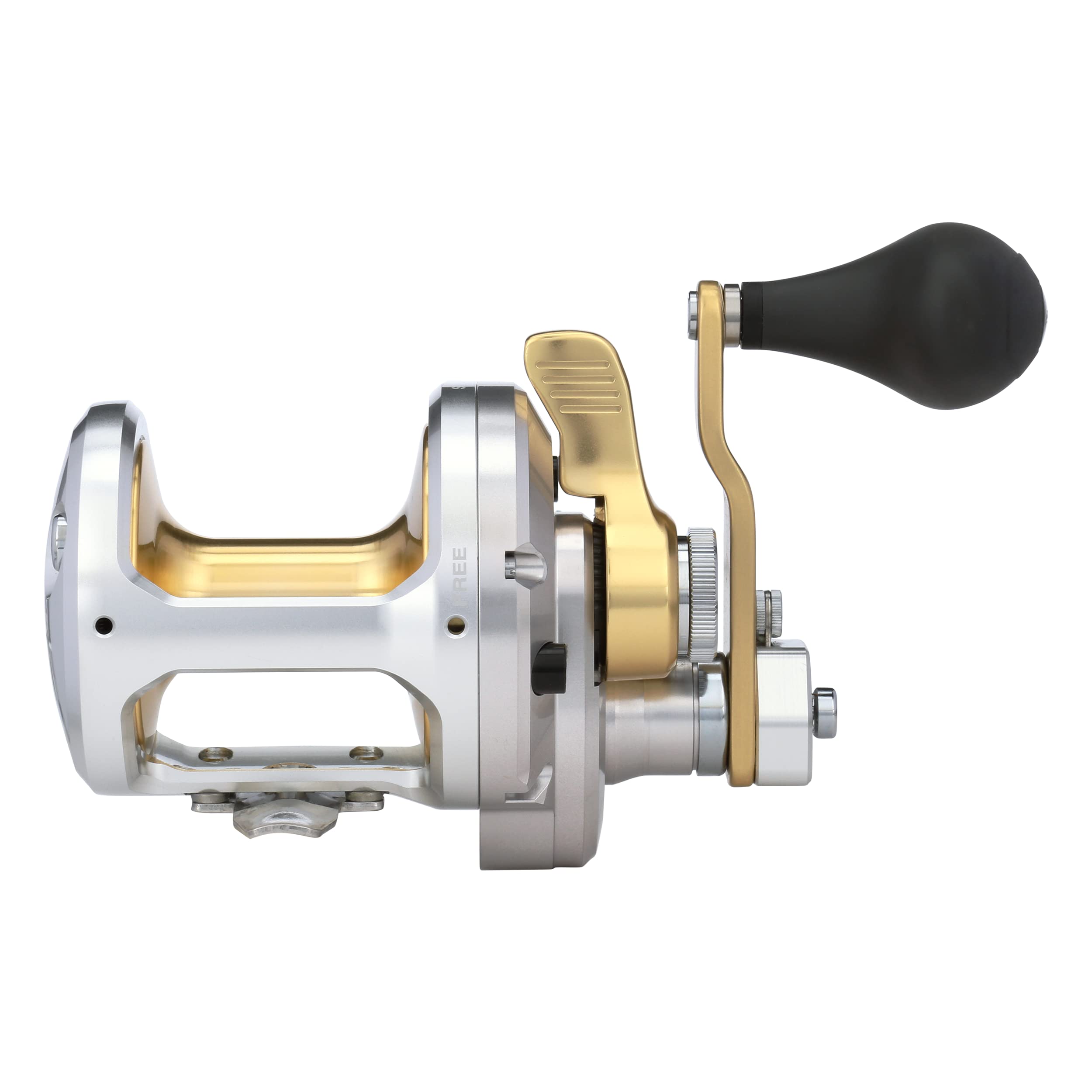 SHIMANO TALICA 16II S-Compact Body demonstrates a slim profile for comfortable, precise casting.
