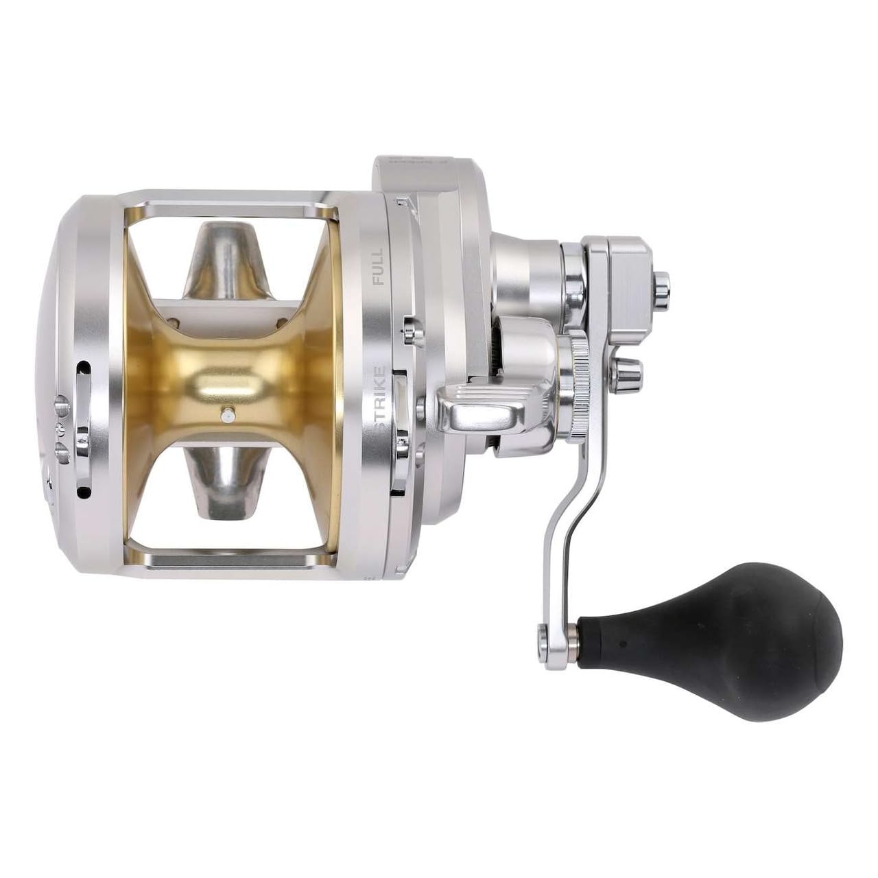 SHIMANO TALICA A TAC20IIA handle-design and gears in action.