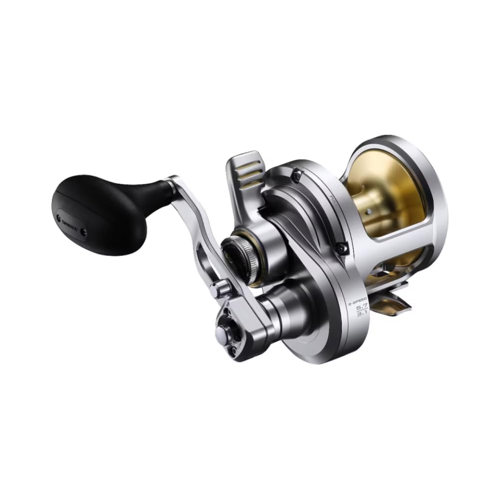 Shimano Talica A TAC25IIA Infinity Drive mechanism for smoother cranking.