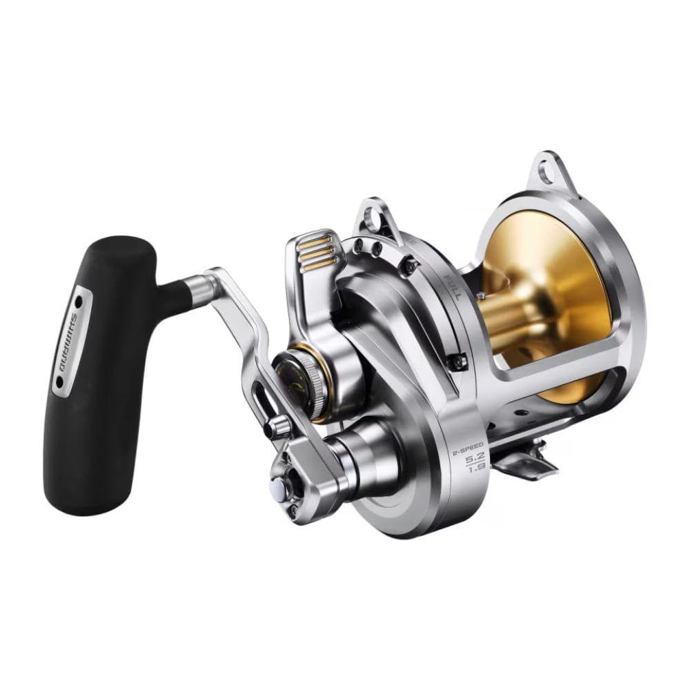 Shimano Talica A TAC25IIA reel body with durable saltwater construction.