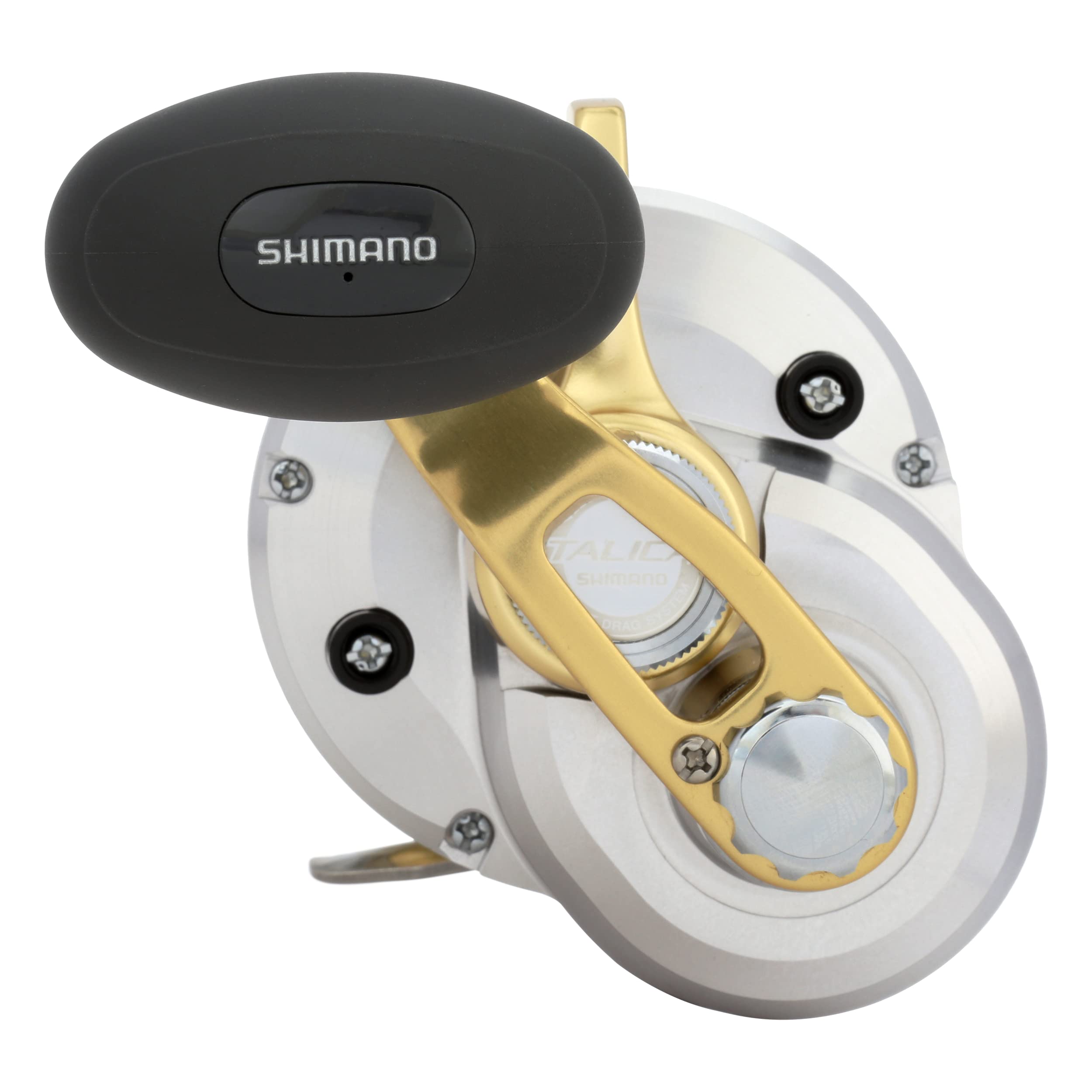 SHIMANO Talica TAC12 reel on boat demonstrates offshore trolling potential