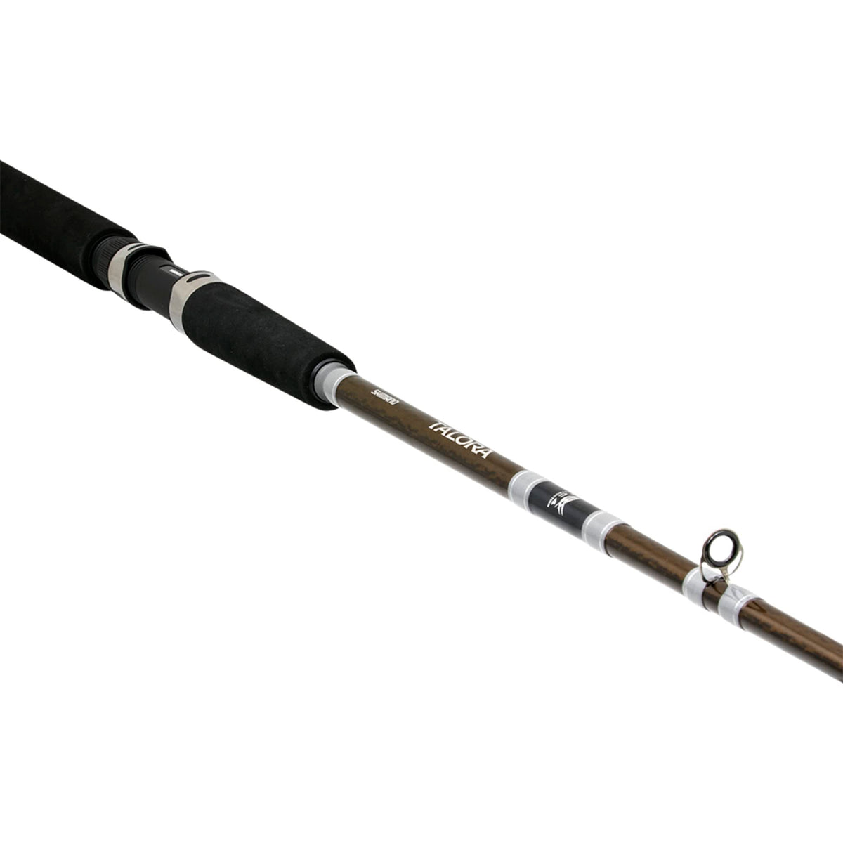 SHIMANO TALORA Downrigger 86M 2pc with SeaGuide reel seat improves control during long casts.
