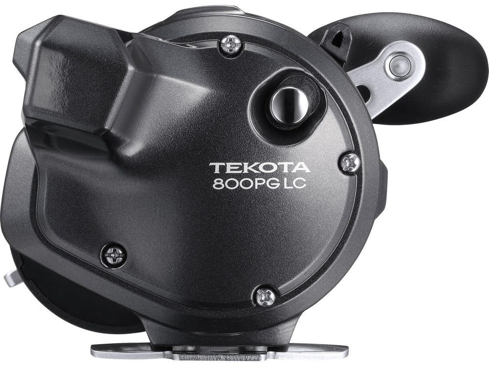 Shimano TEKOTA 800PGLCA Hagane body detail conveys strength and rigidity