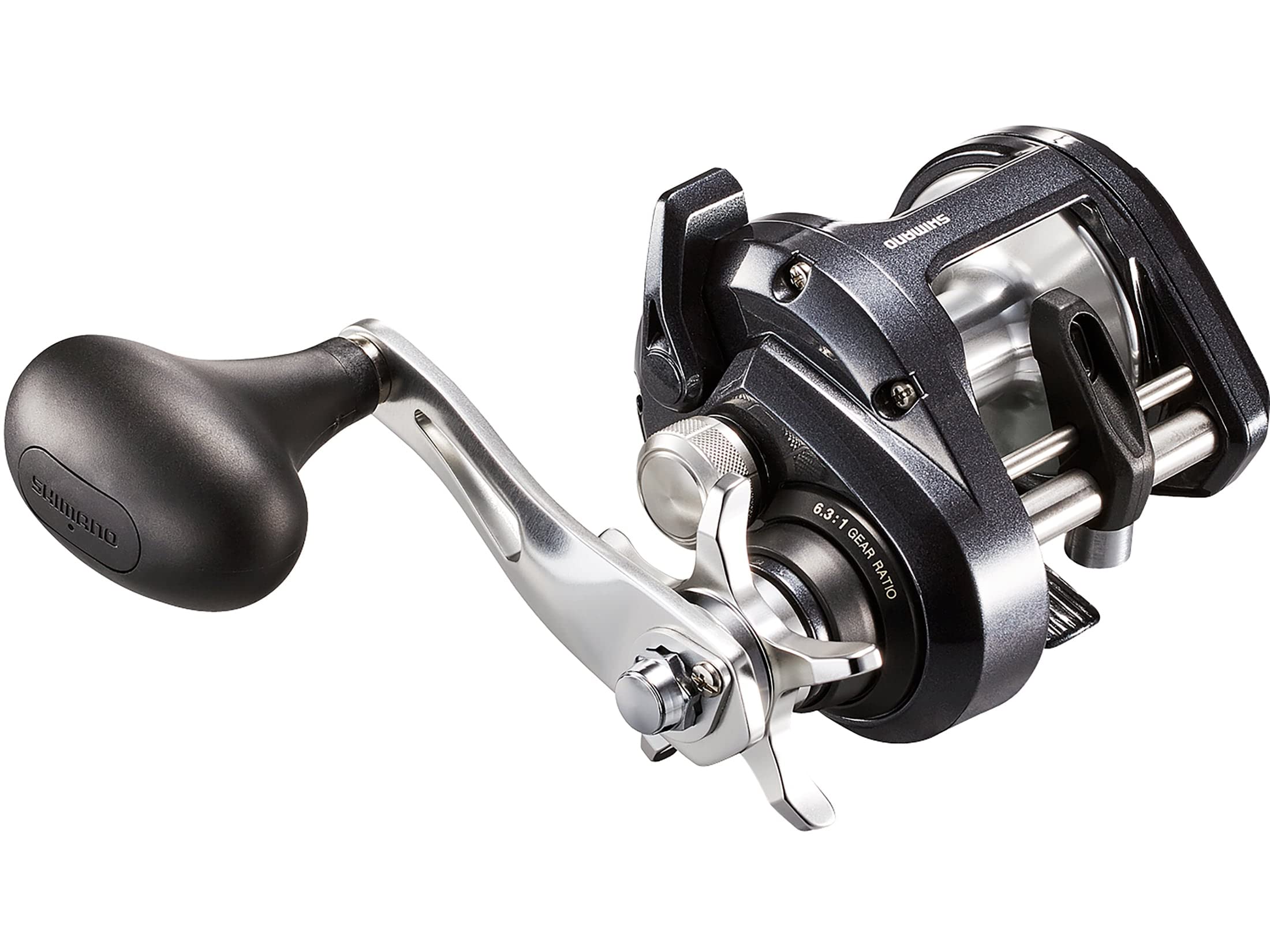 SHIMANO TEKOTA A reel close-up highlights HAGANE body durability.