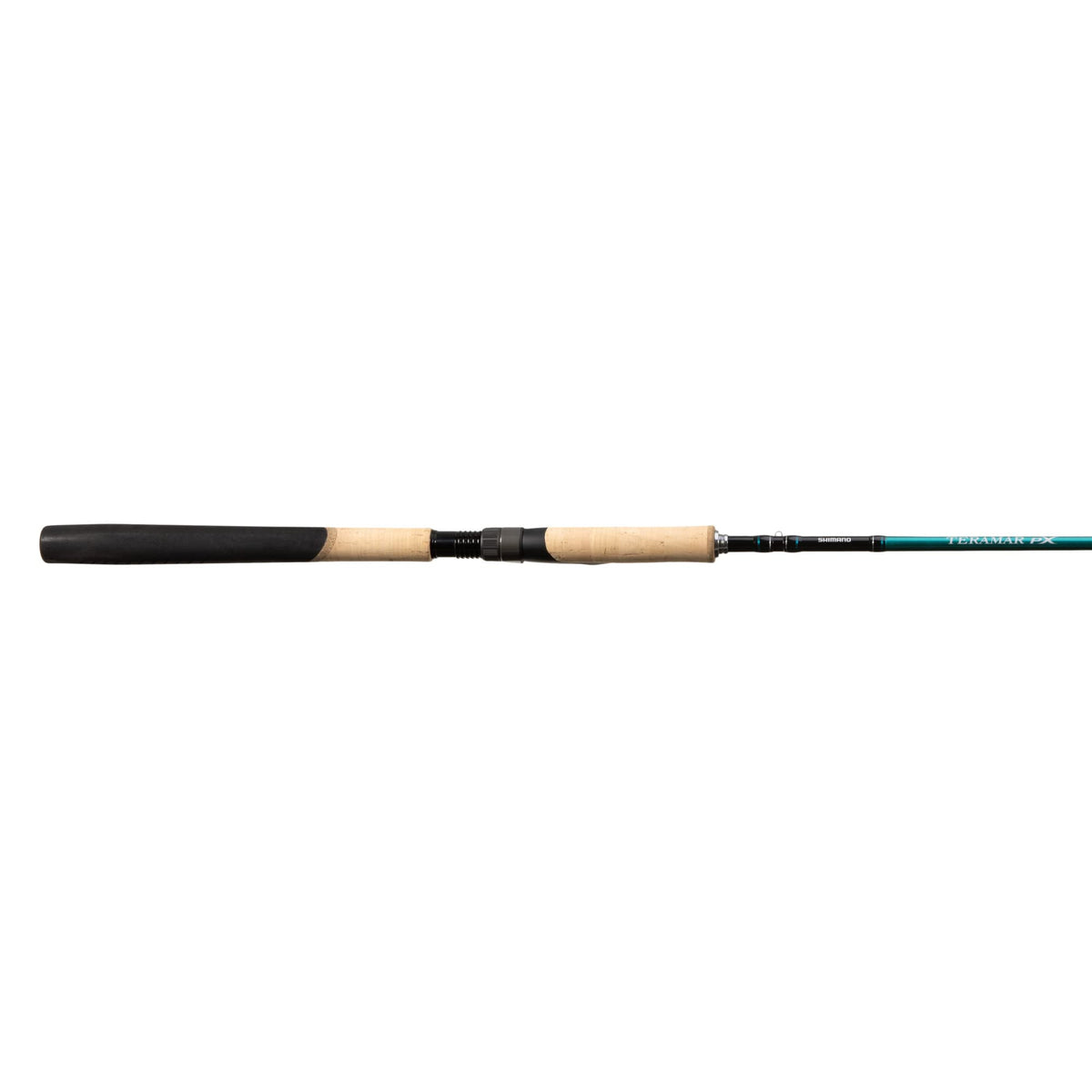 SHIMANO Teramar PX SE spinning rod with Hi-Power X blank for sharper casts.