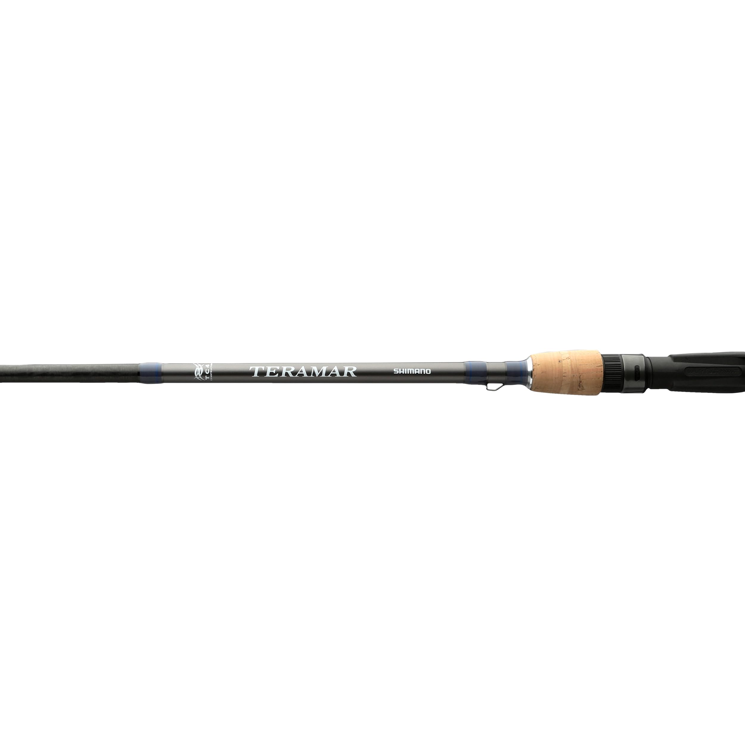 SHIMANO TERAMAR SE 66 MHST B cork grips demonstrate comfortable handling