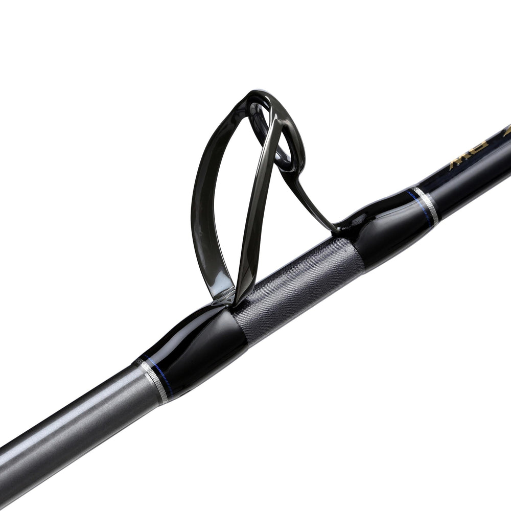SHIMANO Terez BW Deep Drop blank texture close-up reveals strong, responsive graphite.