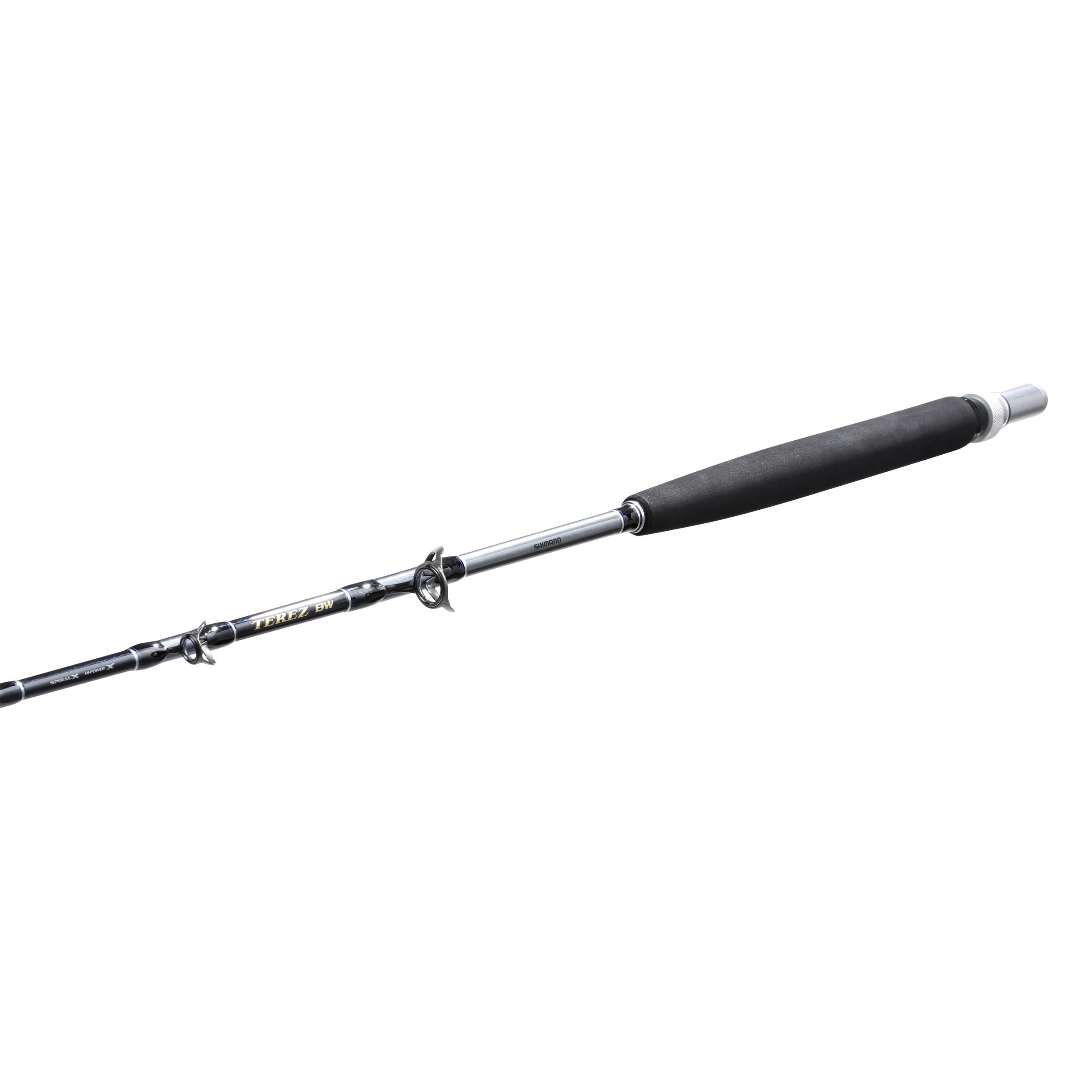 SHIMANO Terez BW Deep Drop in-use on boat demonstrates deep-water setup.