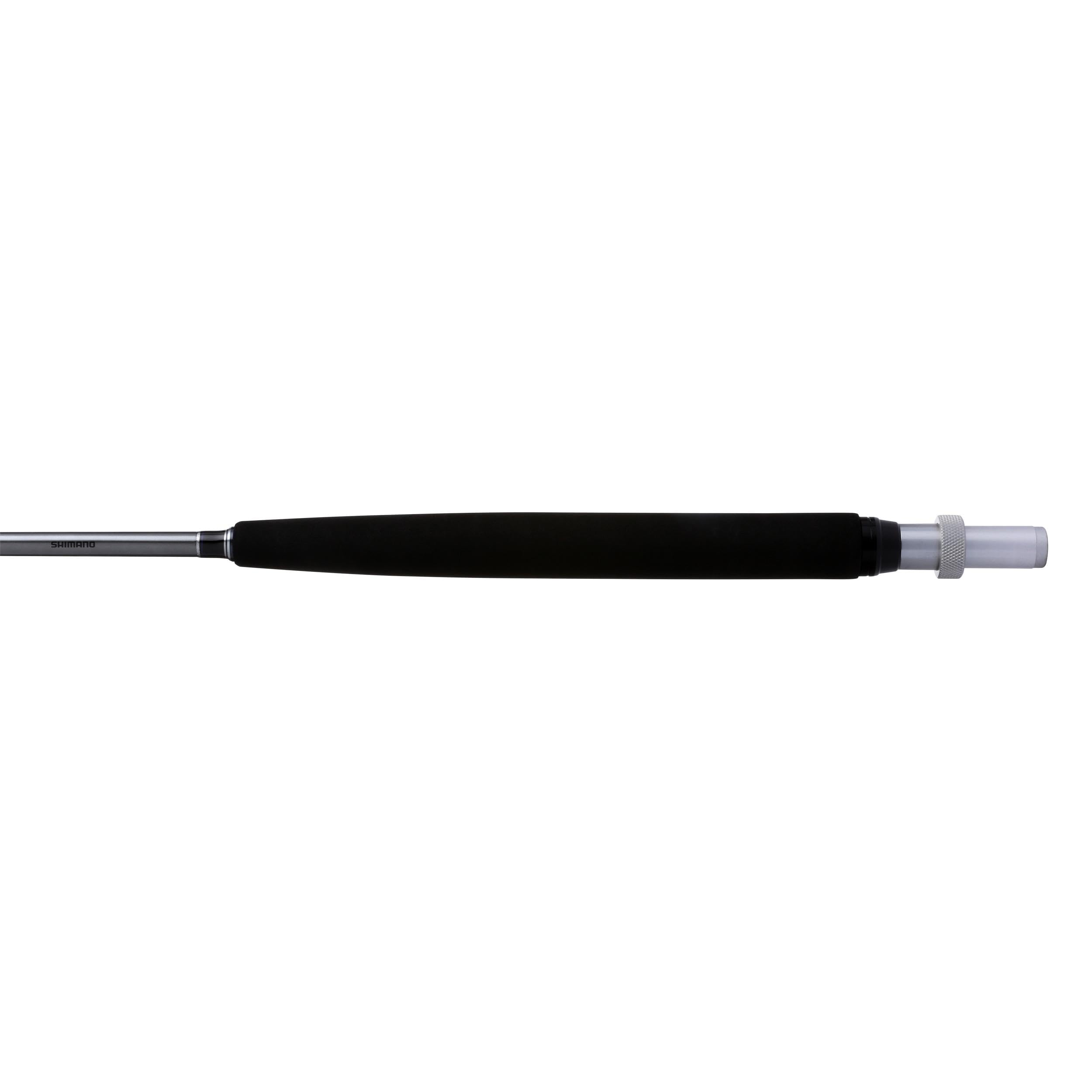 SHIMANO Terez BW Deep Drop reel seat close-up highlights secure grip and premium hardware.