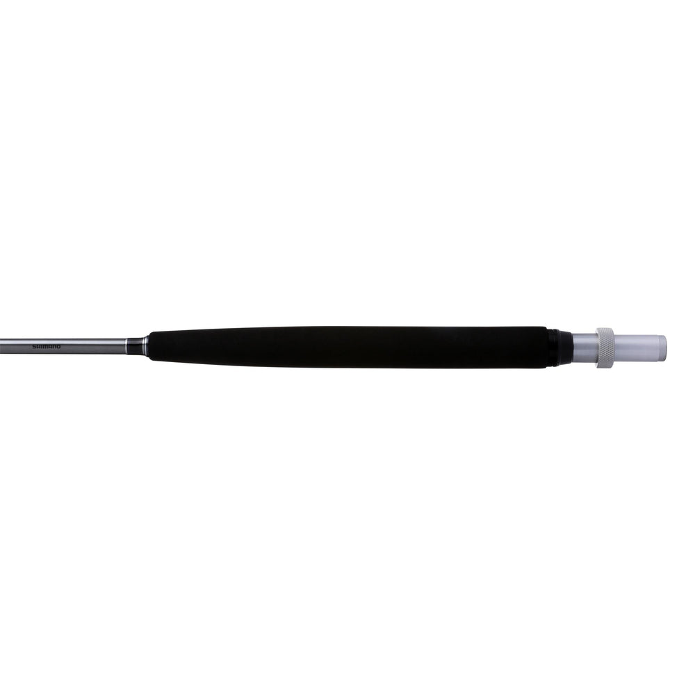 SHIMANO Terez BW Deep Drop reel seat close-up highlights secure grip and premium hardware.