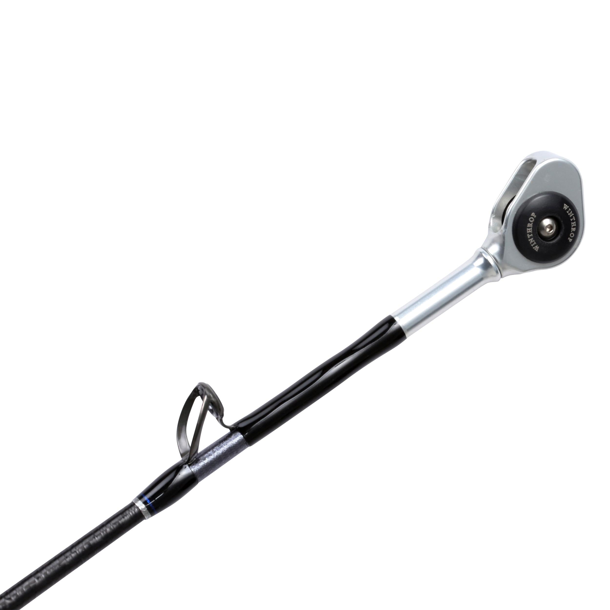 SHIMANO Terez BW Deep Drop tip-top detail emphasizes sensitive action under load.