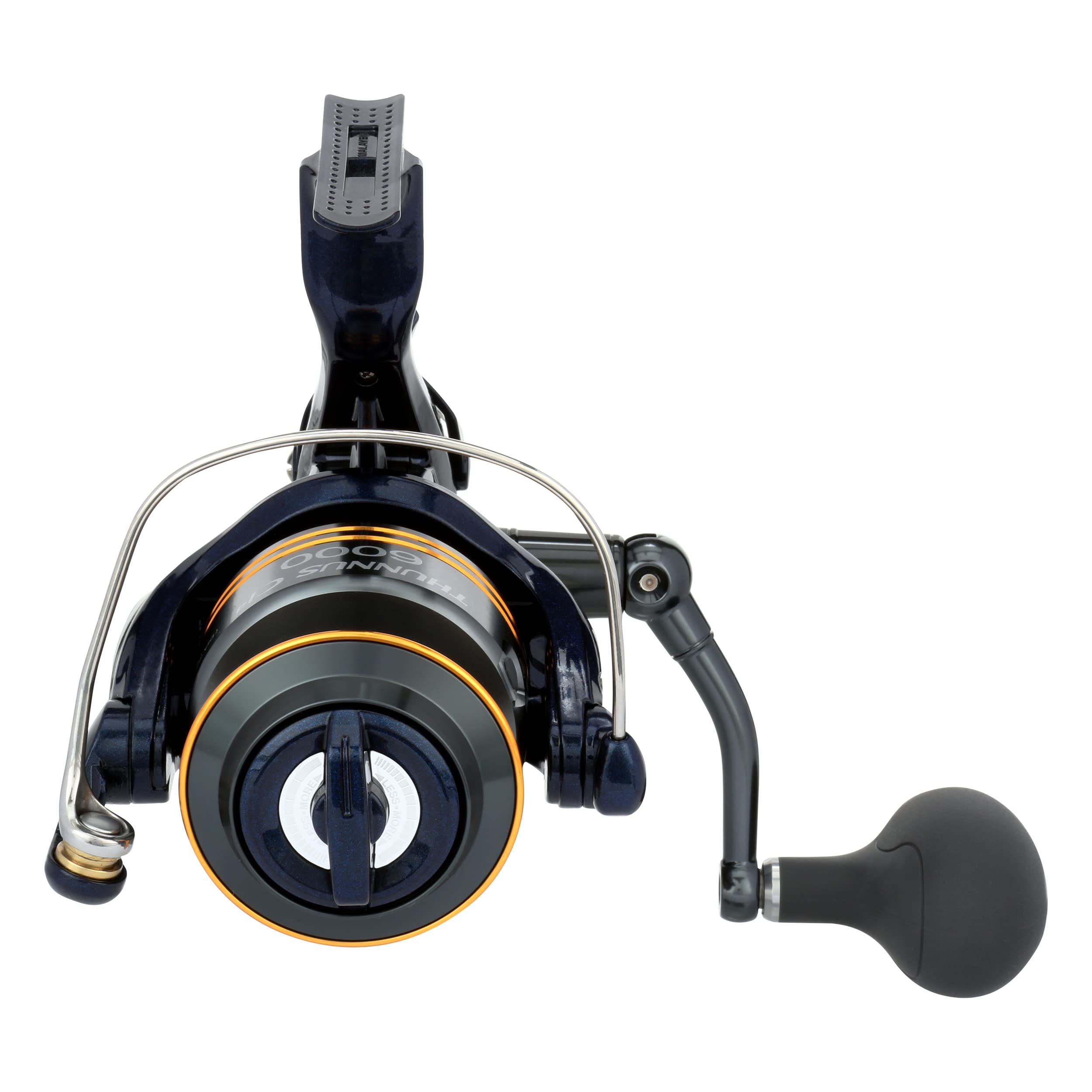 SHIMANO THUNNUS CI4 PLM close-up demonstrates reduced line tangles during casts