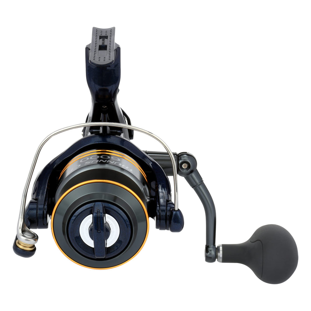 SHIMANO THUNNUS CI4 PLM close-up demonstrates reduced line tangles during casts