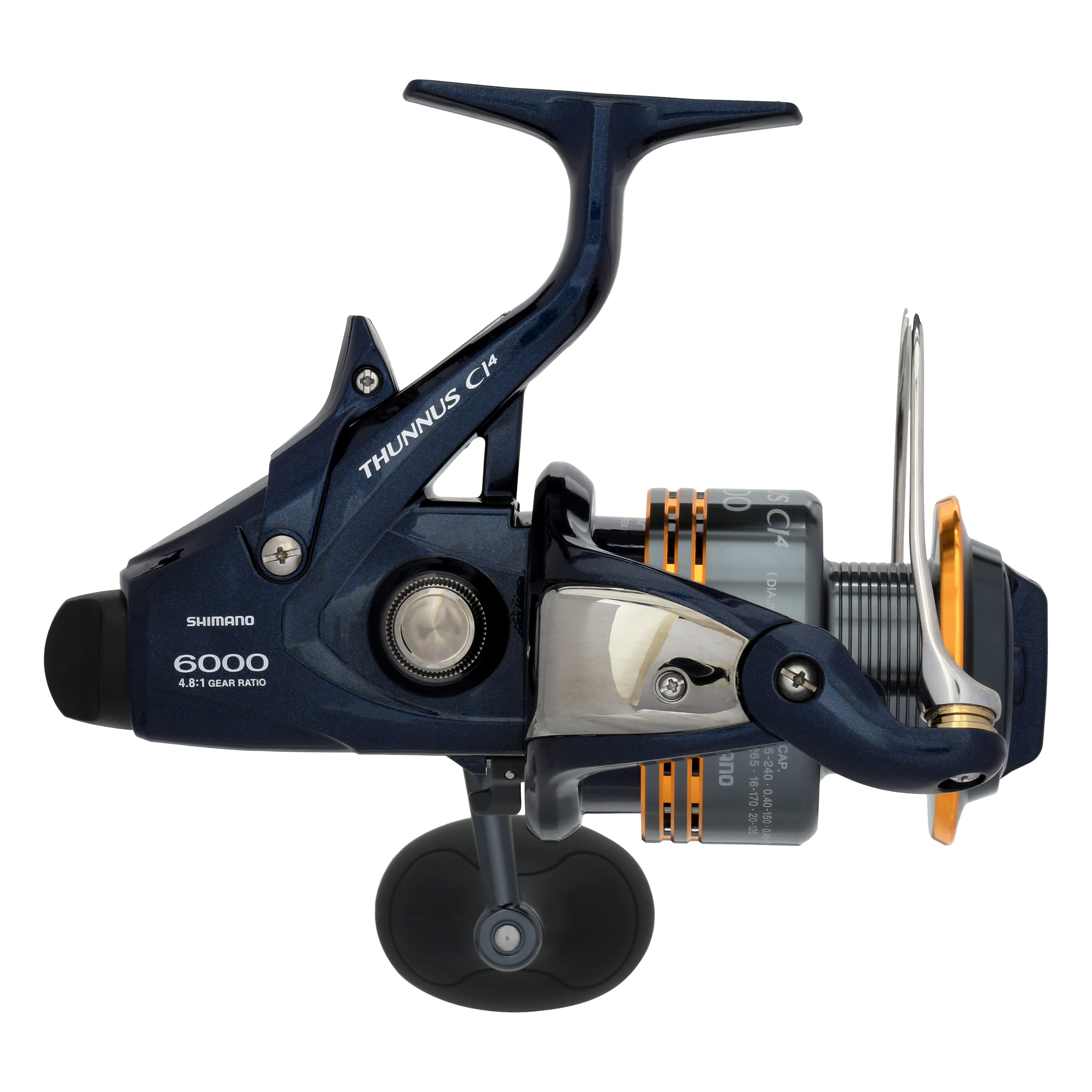 SHIMANO THUNNUS CI4 reel in saltwater use image conveys durable performance