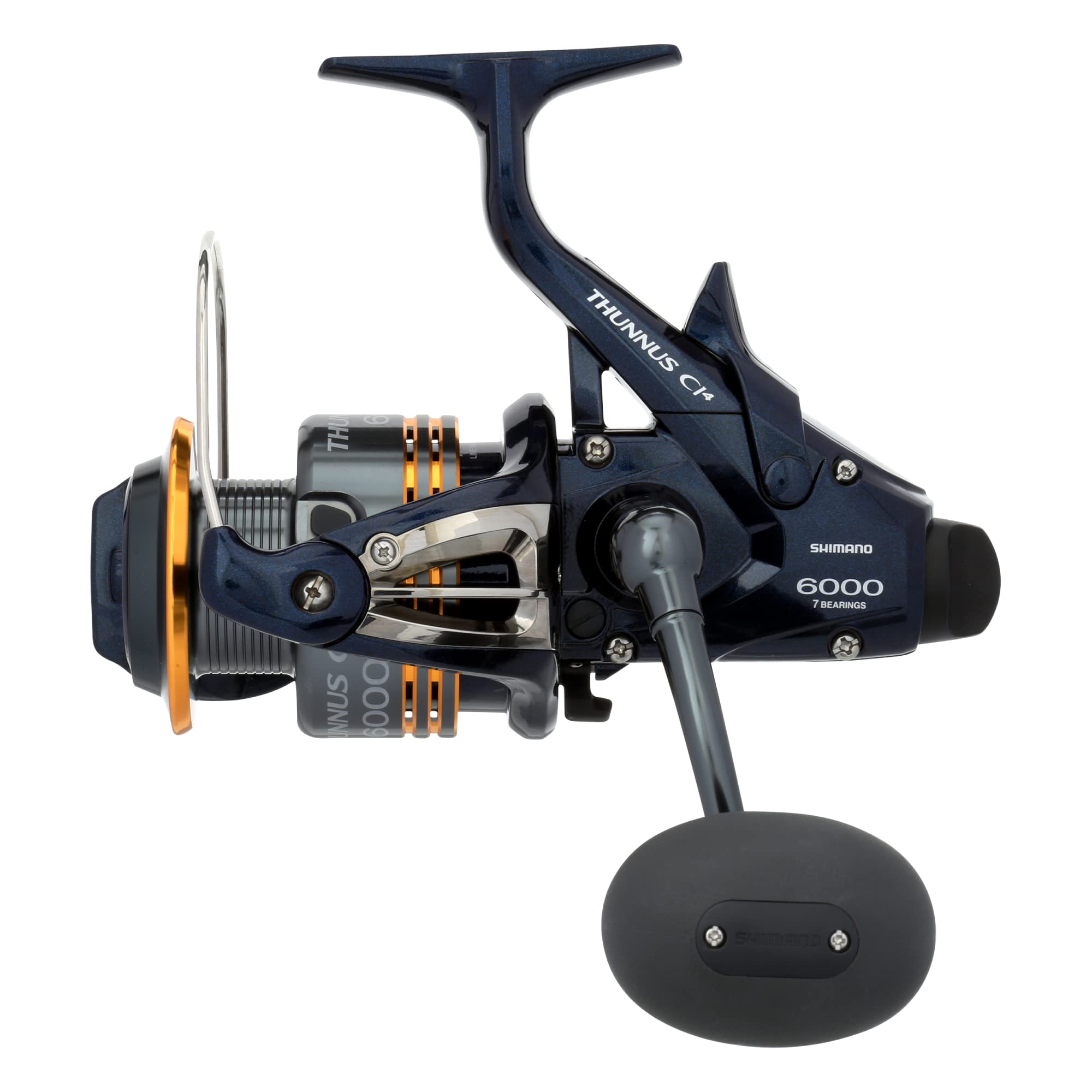 SHIMANO THUNNUS CI4 close-up highlighting lightweight CI4 body for endurance