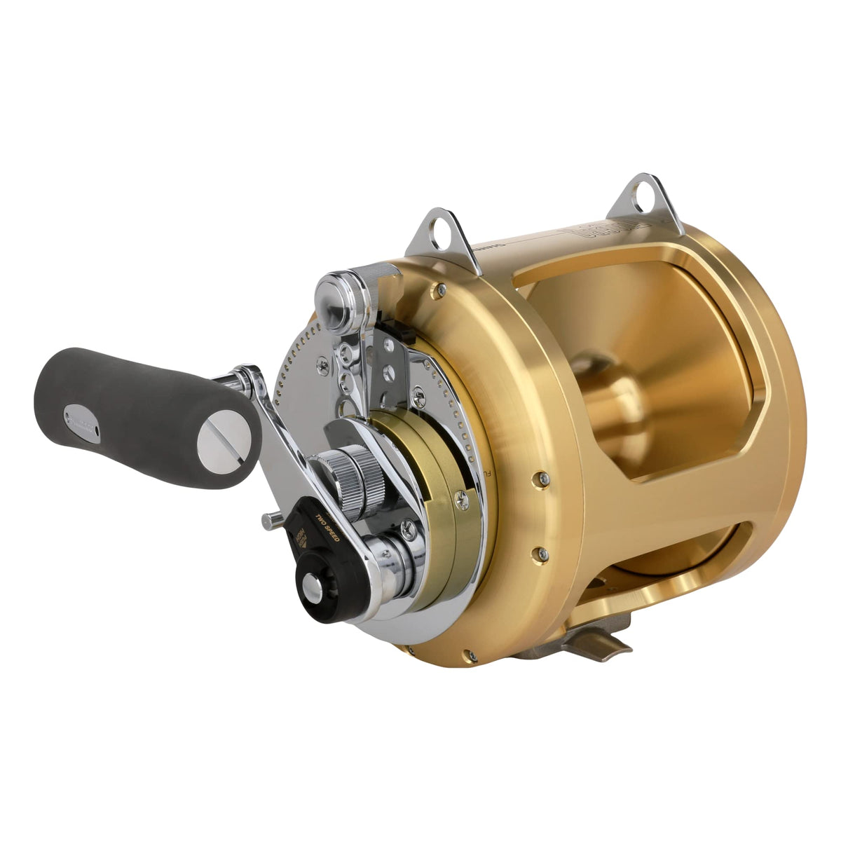 Shimano TIAGRA 30A Trolling 2SPD full reel view for reliable line control